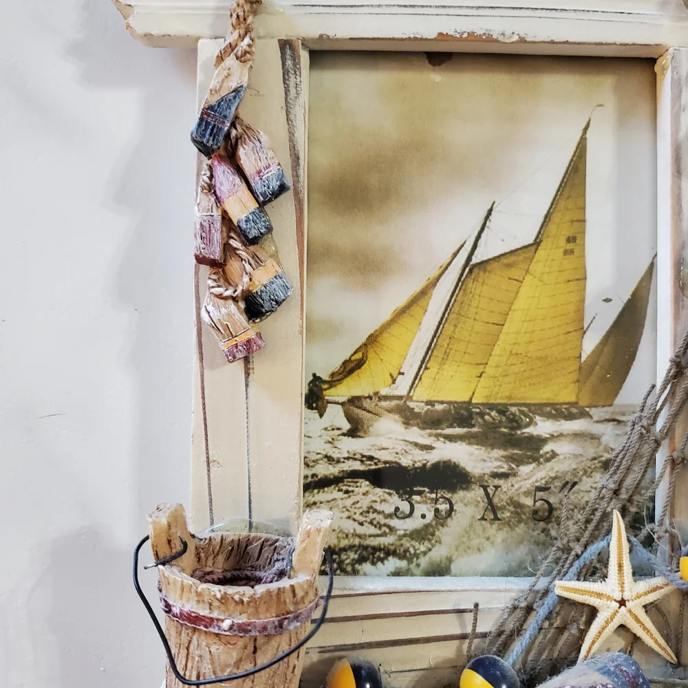 Fishing Pier Picture Frame